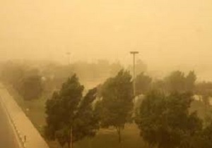 غبار  در آبادان و خرمشهر