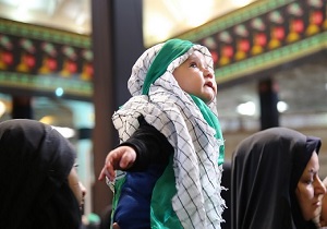 اجتماع شیرخوارگان حسینی در حرم کریمه اهل بیت(س)