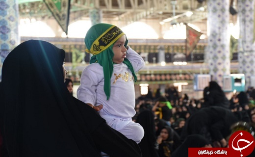 همایش شیر خوارگان حسینی در یزد و سایر شهرستان ها برگزار شد +تصویر
