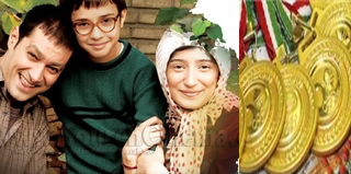 زوجی قهرمان شبیه به زن و شوهر فیلم &laquo;حوض نقاشی&raquo;/مدال&zwnj;هایی که معلولیت هم مانع کسب آن&zwnj;ها نشد!