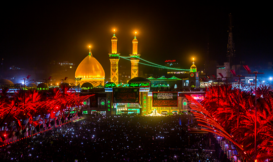 تصاویری ناب از حال و هوای حرم مطهر امام حسین&zwnj;(ع) در ایام محرم+عکس