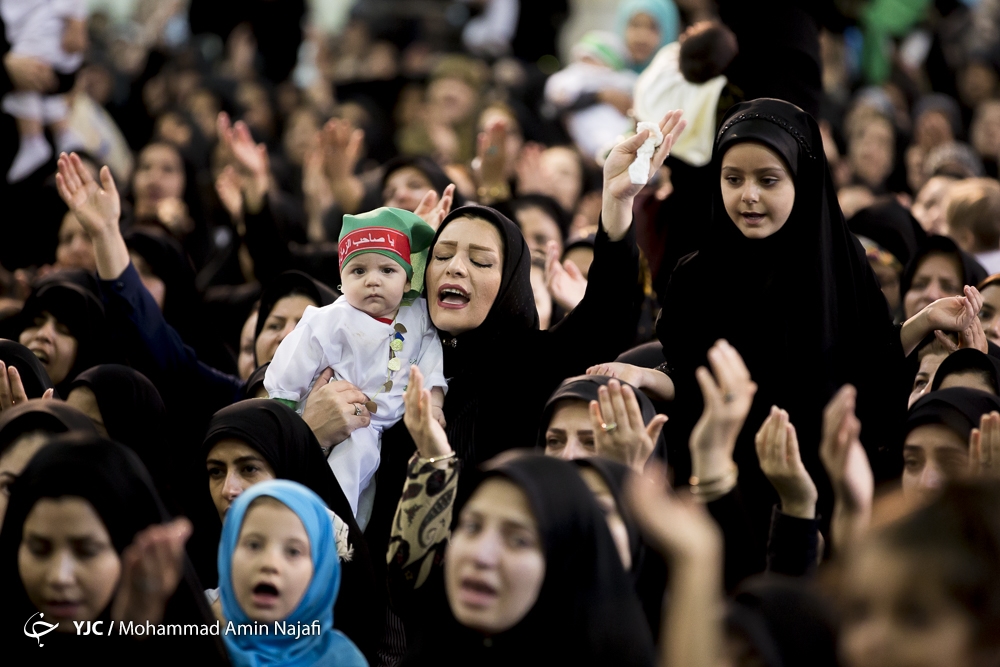 طنین لالایی مادران همدانی به یاد طفل شش ماهه کربلا طنین لالایی مادران همدانی به یاد طفل شش ماهه کربلا