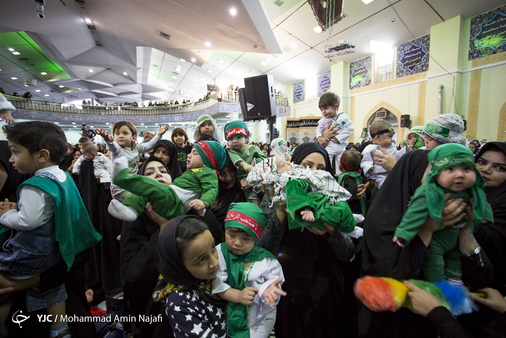 طنین لالایی مادران همدانی به یاد طفل شش ماهه کربلا طنین لالایی مادران همدانی به یاد طفل شش ماهه کربلا