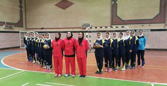 قهرمانی کازرون در لیگ دسته یک هندبال بانوان