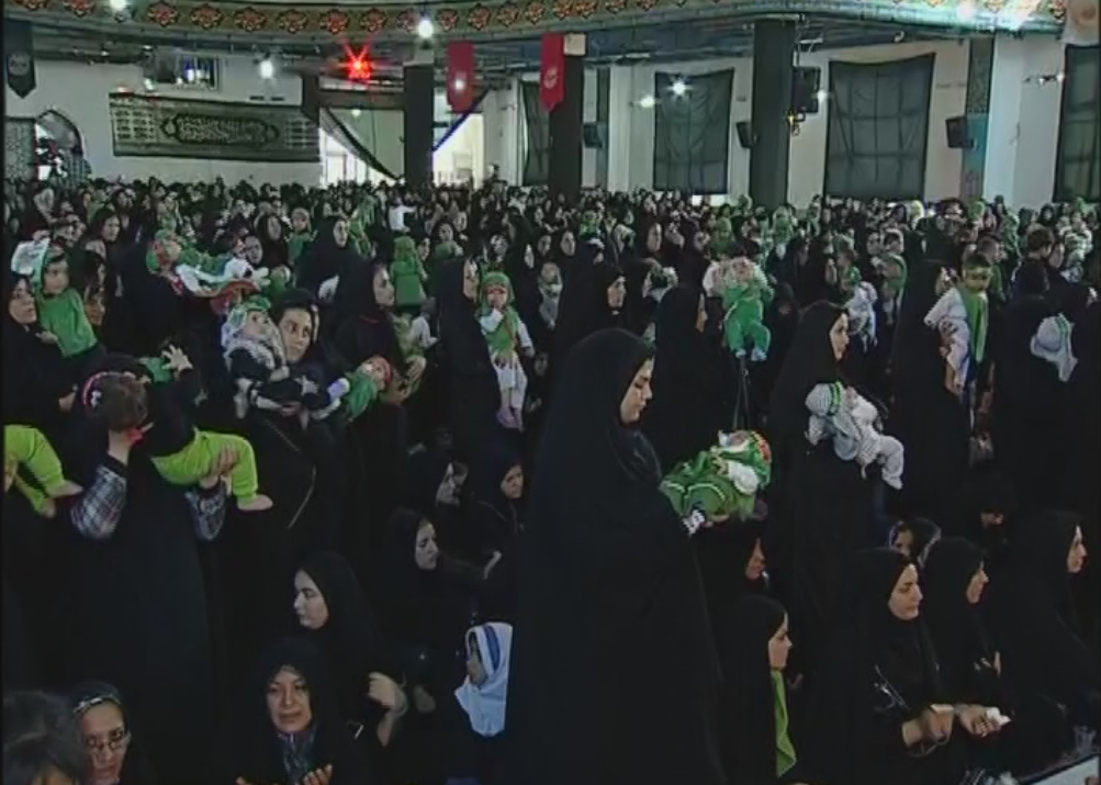 مادران زنجانی امروز برای دردانه رباب لالایی سر دادند
