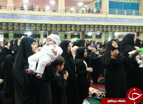 برپایی همایش شیرخوارگان حسینی در نقاط مختلف آذربایجان غربی +تصاویر