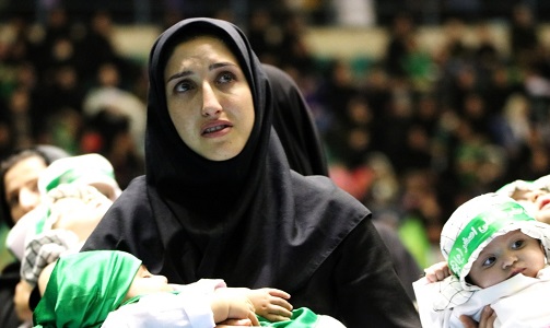 همایش شیرخوارگان حسینی در اردبیل به روایت تصویر