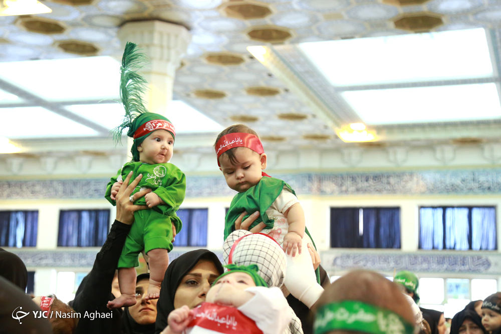 شیرخوارگان حسینی در مصلای تهران با حسین (ع) و امام زمانشان بیعت کردند/ ابوترابی&zwnj;فرد: خانه خود را خانه محبت کنید تا از شرّ شیاطین در امان باشد