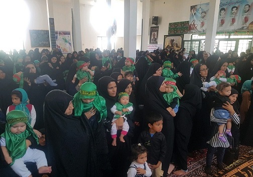 برگزاری مراسم شیرخوارگان حسینی در ۱۱۰ نقطه خراسان جنوبی+تصاویر