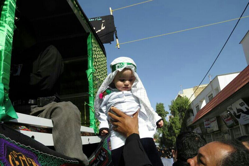 مراسم گهواره گردانی در شهر کرمان