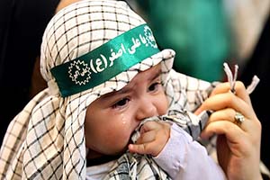 ۱۵ میلیون نفر در همایش شیرخوارگان حسینی شرکت کردند