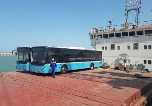 ترانزیت محموله خودرو از امیرآباد به تاجیکستان