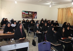 اختتامیه کلاس‌های بصیرتی وعقیدتی کانون بسیج فرهنگیان ناحیه ۱ اهواز