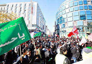راهپیمایی روز امام حسین(ع) در اتریش + فیلم