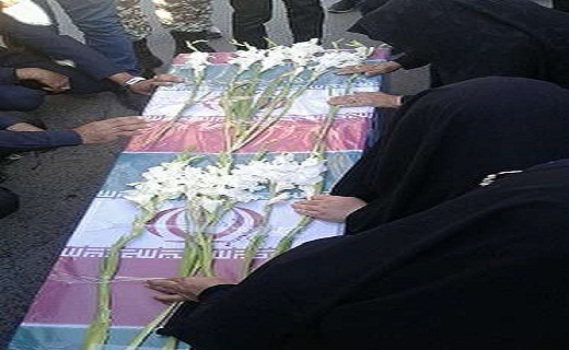 ورود پیکر مطهر شهید تازه تفحص شده به بیرجند