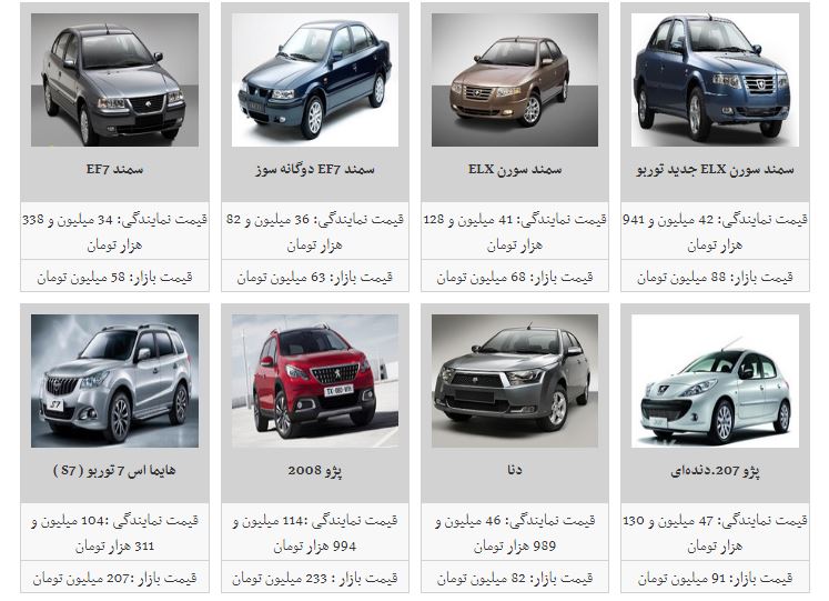 آخرین قیمت خودرو در بازار امروز/قیمت خودرو افزایش یافت