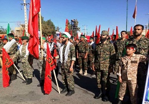 برگزاری رزمایش محمد رسول‌الله در اهواز