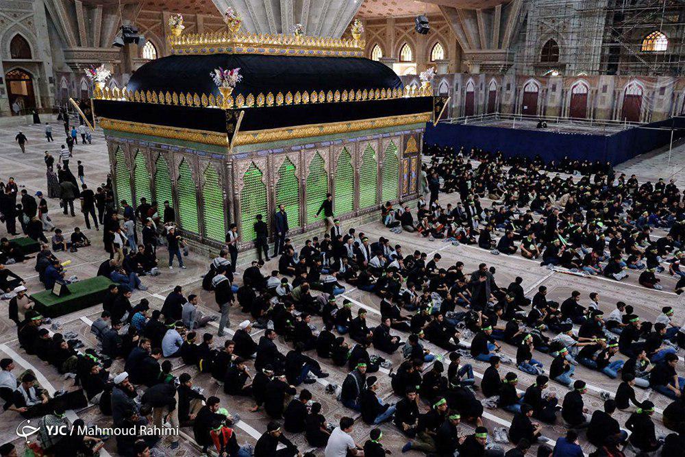 گرامیداشت مقام حضرت قاسم بن الحسن (ع) با حضور پرشور نوجوانان حسینی