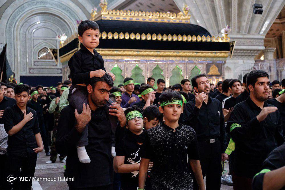گرامیداشت مقام حضرت قاسم بن الحسن (ع) با حضور پرشور نوجوانان حسینی