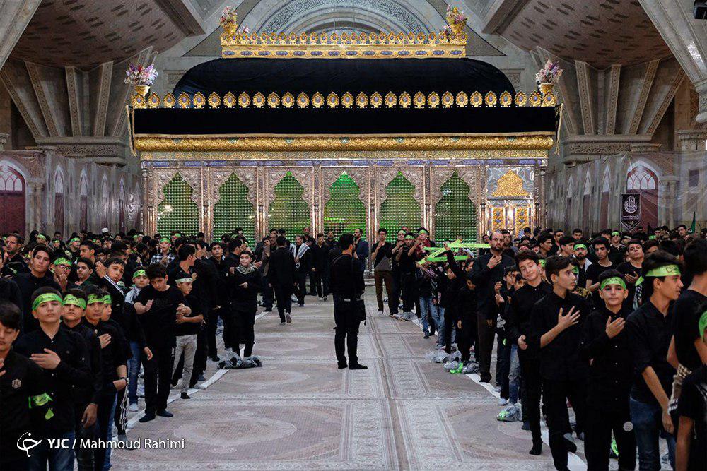 گرامیداشت مقام حضرت قاسم بن الحسن (ع) با حضور پرشور نوجوانان حسینی