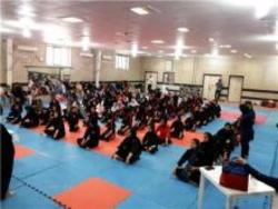 برگزاری مسابقات کونگ فو انتخابی بانوان استان در همدان