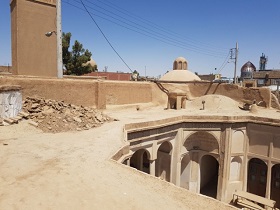 مرمت خانه تاریخی «بار فروش» در کاشان آغازشد