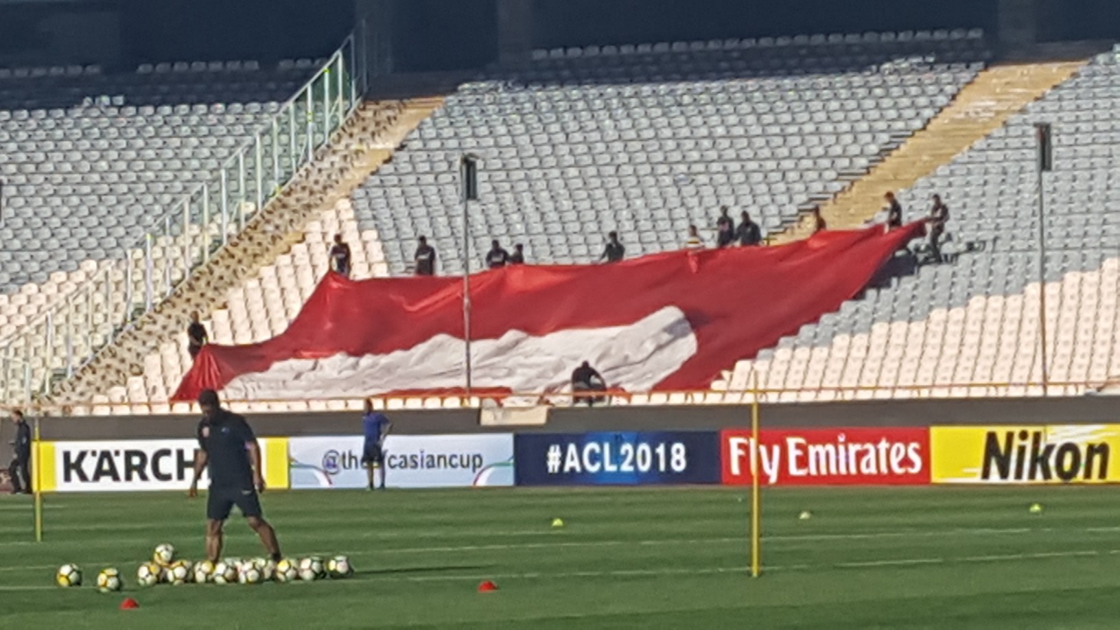 تمرین پرسپولیس پیش از دیدار با الدحیل برگزار شد