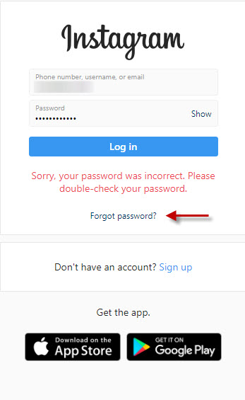 بازیابی رمز عبور