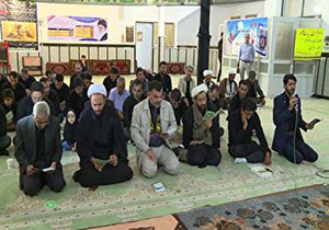 مراسم عزاداری و  مدیحه سرایی در مسجد چهارده معصوم مهاباد