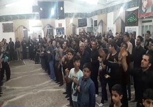 عزاداری و سینه‌زنی ماه محرم در ساری + فیلم