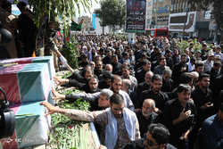 تشییع پیکر جهادگر امیرمحمد اژدری