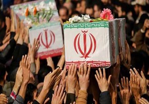وداع با پرستوهای مهاجر دفاع مقدس و مدافع حرم در کرمان + فیلم
