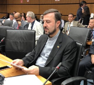 انتخاب غریب آبادی به عنوان معاون رئیس کنفرانس سالانه آژانس بین المللی انرژی اتمی