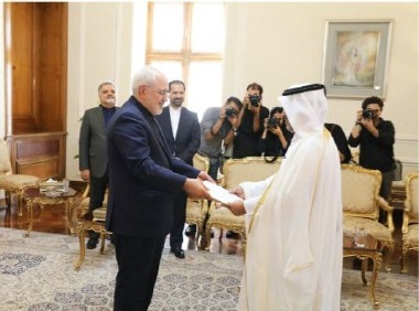 دیدار سفرای جدید بلژیک، هلند و قطر با ظریف