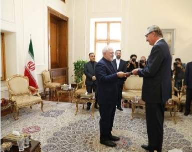 دیدار سفرای جدید بلژیک، هلند و قطر با ظریف