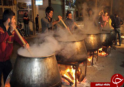 آیین حلیم پزان گلستانی ها در محرم