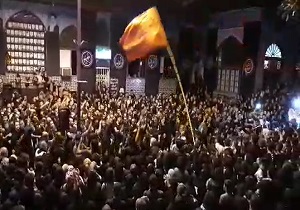 مراسم عزاداری در امامزاده آقا میر شمس‌الدین (ع) لاهیجان + فیلم