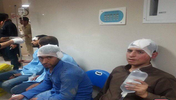 انتقال مصدومان حادثه اتوبوس مسافربری به کرمان