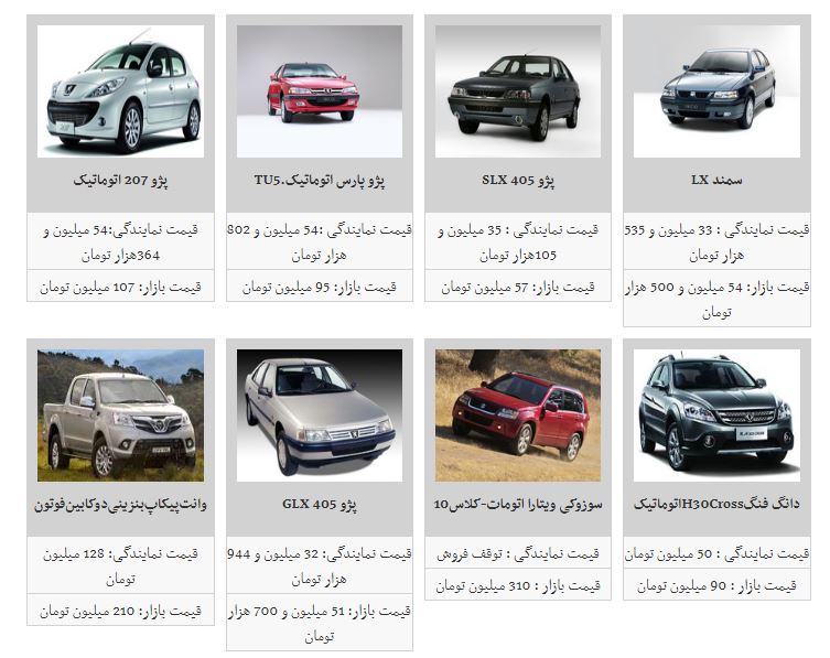 قیمت خودرو در مسیر افزایش قرار گرفت