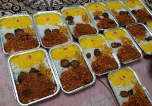 طرح احسان حسینی در قالب اطعام نیازمندان