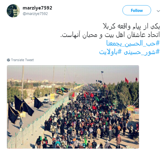#شور_حسینی در سایه #ولایت+تصاویر