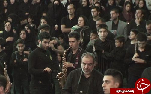 تصاویری از عزاداری مردم خرم آباد در شب هشتم ماه محرم