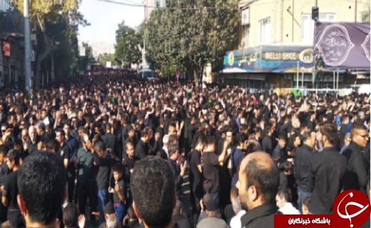 آغاز حرکت دسته عزاداری حسینیه اعظم زنجان/ جلوه&zwnj;های شور و شیدایی زنجانی&zwnj; ها در یوم&zwnj;العباس(ع)