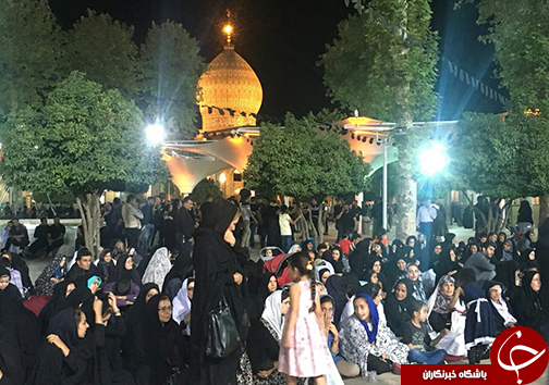 شاهچراغ عزادار اسوه وفاداری، علمدار دشت کربلا