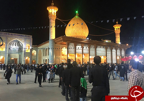 شاهچراغ عزادار اسوه وفاداری، علمدار دشت کربلا