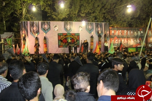 تصاویری از عزاداری مردم خرم آباد در تاسوعای حسینی