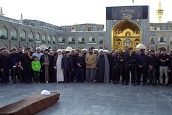 پیکر طلبه مشهدی تشییع شد