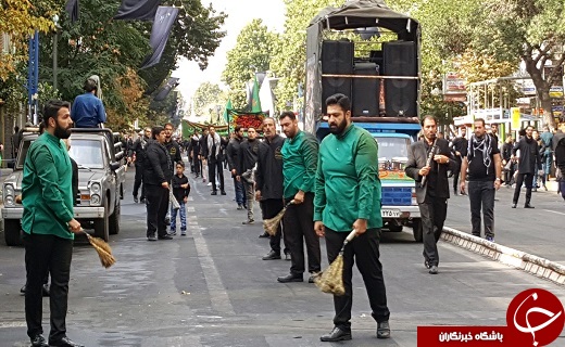 عزادارای مردم آذربایجان غربی در روز تاسوعای حسینی +تصاویر