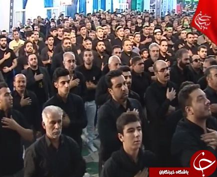 تصاویری از عزاداری مردم خرم آباد در صبح تاسوعا