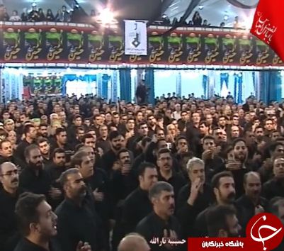تصاویری از عزاداری مردم خرم آباد در صبح تاسوعا